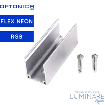 ALUMINIJSKI NOSAČ ZA LED FLEX NEON RGB
