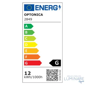 Alternative view of LED PLAFONJERA 12W SPARKLE OKRUGLA BIJELA