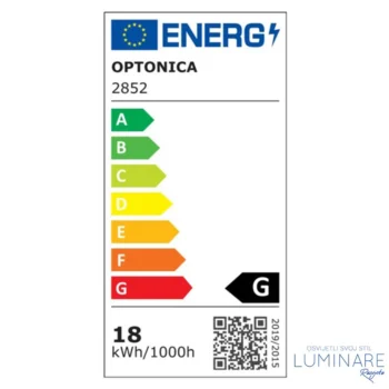 Alternative view of LED PLAFONJERA 18W SPARKLE OKRUGLA BIJELA