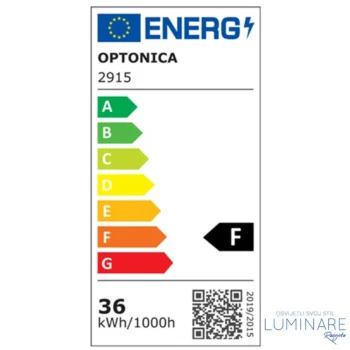 Alternative view of LED PLAFONJERA 36W OKRUGLA BIJELA 500x80mm