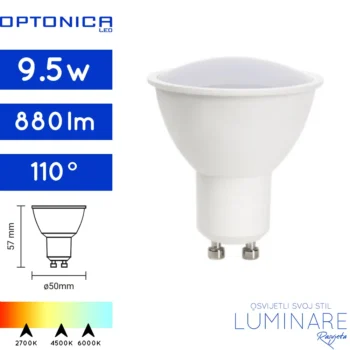 gu10 zarulja-9.5w-2 godine jamstvo
