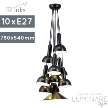 VISILICA PD65-10 TORCH PENDANT BLACK