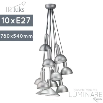 VISILICA PD65-10 TORCH PENDANT SILVER