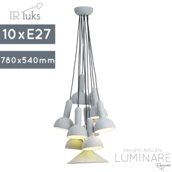 VISILICA PD65-10 TORCH PENDANT WHITE