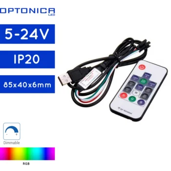 KONTROLER ZA DIGITALNU LED TRAKU SA 380 PREDEFINIRANIH MODOVA