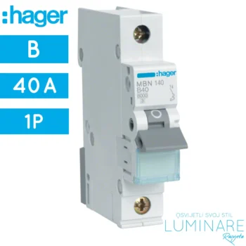AUT. OSIGURAČ 40A B 1P 6kA MBN140 HAGER