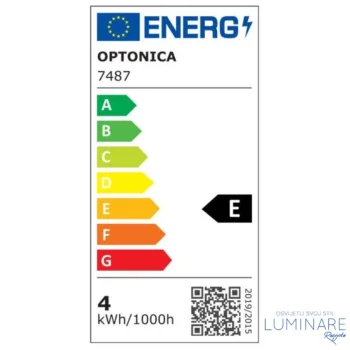 Alternative view of VANJSKA LED ZIDNA SVJETILJKA 4W IP54 OKRUGLA BIJELA