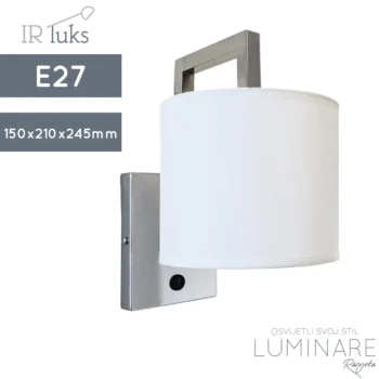 ZIDNA SVJETILJKA LOFT 101W CHROME E27