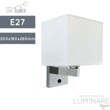 ZIDNA SVJETILJKA LOFT 103W CHROME E27