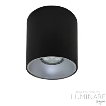 Alternative view of STROPNA SPOTLIGHT SVJETILJKA ROTONDO R+130/96 ALU CRNA