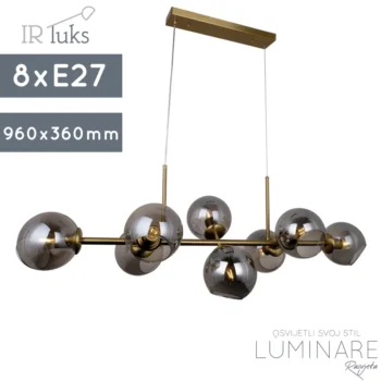 visilica af8006-ir luks luster-broncani-luminare rasvjeta