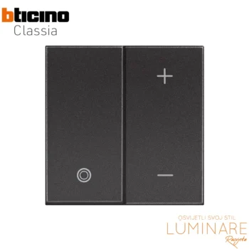 univerzalni regulator 200w bticino classia-potenciometar-2m-crni-led-rg4411-luminare rasvjeta