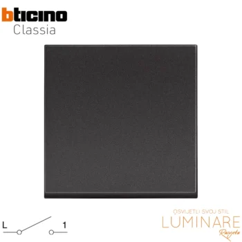 prekidac bticino classia-crni-rg4001m2-luminare rasvjeta