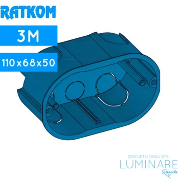 razvodna kutija 3m za ugradnju u knauf-rigips-ratkom-luminare rasvjeta