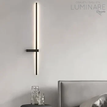 Alternative view of ZIDNA LED SVJETILJKA 12W AL6013-W 1200mm CRNA
