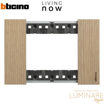okvir bticino living now oak 3m-luminare rasvjeta