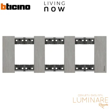 okvir bticino living now steel 3x2m-luminare rasvjeta