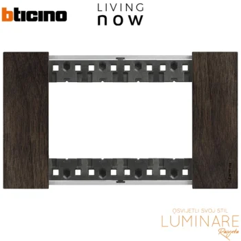 okvir bticino living now walnut 4m-luminare rasvjeta