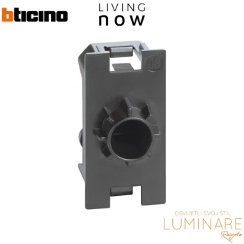 slijepi element sa otvorom za kabel 9mm living now-k4953