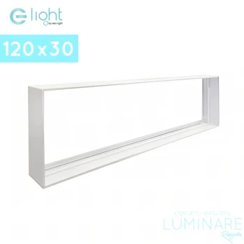 okvir za led panel 120x30 bijeli e-light luminare rasvjeta