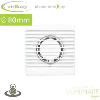 Kupaonski ventilator 80mm s timerom