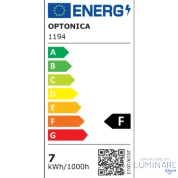 Alternative view of LED ŽARULJA MR16 12V 7W 110°